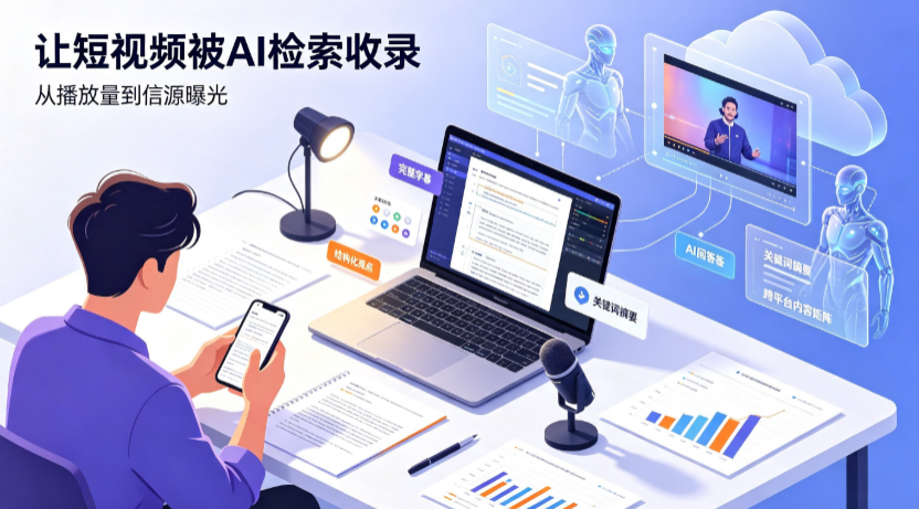 闵行区短视频创作者新必修课：吃透 GEO 优化，让抖音内容被豆包、DeepSeek、元宝智能体收录